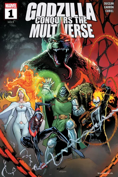 Godzilla Conquers The Multiverse 001 cover